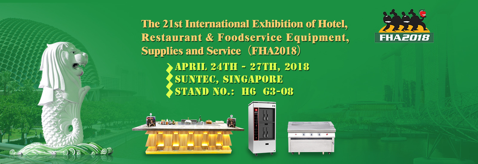 Derniers blogs de l'entreprise sur 21ème exposition internationale de restaurant d'hôtel à Singapour