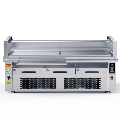 Grill commercial sans fumée à haute température de 15 kW