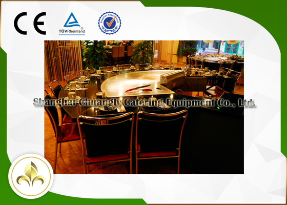 acheter Induction/gril japonais de Hibachi Tableau électrique de Teppanyaki avec le système de ventilation online manufacture