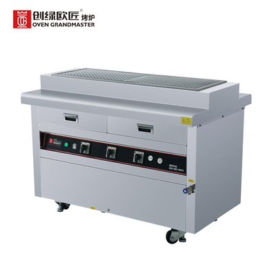 acheter Le barbecue électrique commercial sans fumée grille l'équipement de gril du barbecue 380V online manufacture