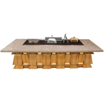 acheter 3 dans 1 Tableau multifonctionnel de gril de Teppanyaki pour le BARBECUE de soupe online manufacture
