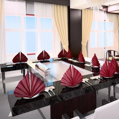 acheter Tableau de gril de Teppanyaki d'hôtel de restaurant avec la certification de la CE online manufacture