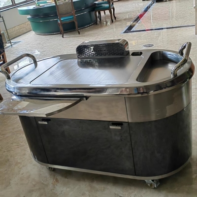 acheter Tableau mobile de gril d'acier inoxydable Hibachi de Tableau de gril de Teppanyaki de gaz online manufacture