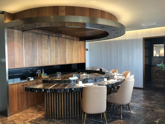 acheter Les sièges Teppanyaki du demi-cercle 8 grillent l'équipement de approvisionnement pour le buffet d'hôtel online manufacture