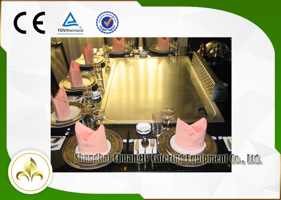 acheter Tableau électrique de chauffage électromagnétique de gril de Teppanyaki de sièges du rectangle sept online manufacture