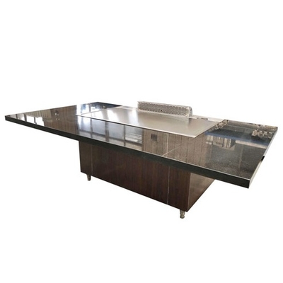 Qualité  Marble Table Top Small Mobile Commercial Hibachi Grill For Outdoor Kitchen usine