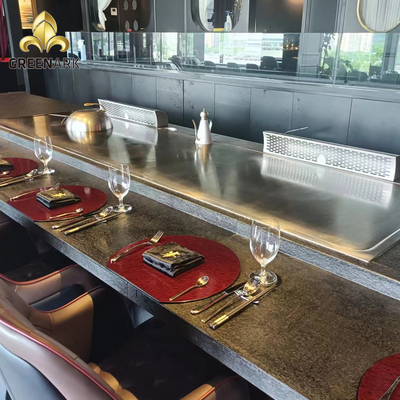 Qualité  Commercial Hibachi Grill with Custom Flat Alloy Steel Surface usine