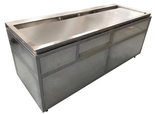 acheter Grille japonaise de teppanyaki à épuisement submergé électrique avec système de purificateur de fumée online manufacture