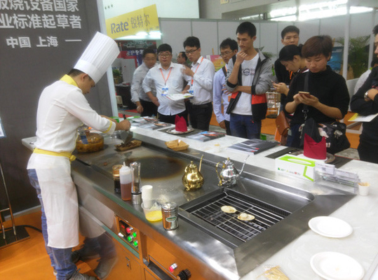 acheter Tableau multifonctionnel de gril de Combi Teppanyaki avec le fourneau de soupe et le gril de barbecue online manufacture