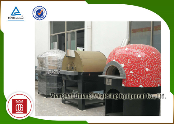 acheter Four extérieur de pizza de gaz de style de l'Italie de pizza de roche européenne d'Oven Gas Heating Natural Lava fabrication en ligne