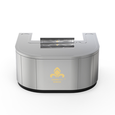 acheter Table de gril Teppanyaki en arc peut être personnalisé en taille et la méthode d'échappement de fumée (selon les besoins)hibachi grill fabrication en ligne