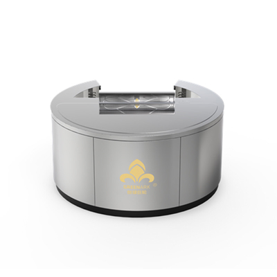 acheter Table de gril Teppanyaki ronde peut être personnalisé en taille et la méthode d'échappement de fumée (selon les besoins)hibachi grill fabrication en ligne
