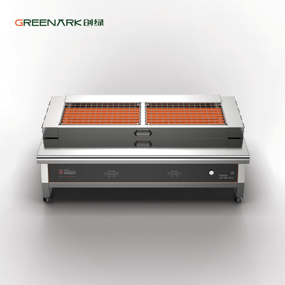 acheter Fabrique directe 500C Grill commercial CE ISO9001 Zones indépendantes certifiées Facilement propre online manufacture