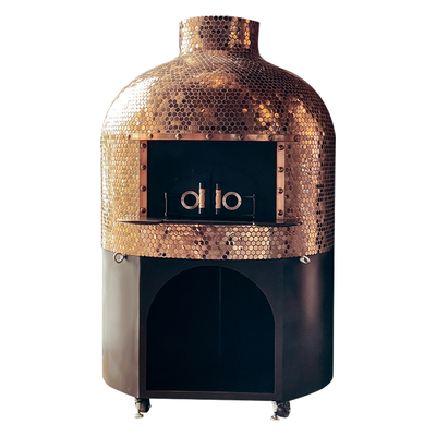 acheter Round Wood Fired Pizza Oven with Volcanic Lava Rock fabrication en ligne
