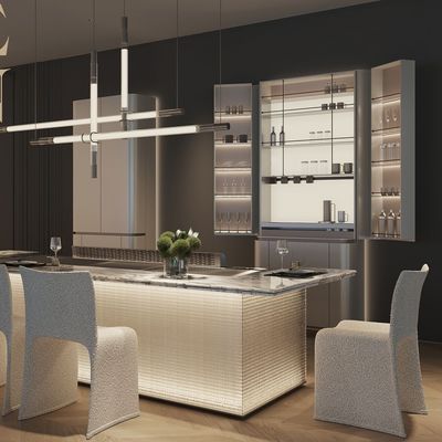 acheter Tailor-Made Teppanyaki Grill Table with Free Design Consultation and Advanced Ventilation Technology fabrication en ligne