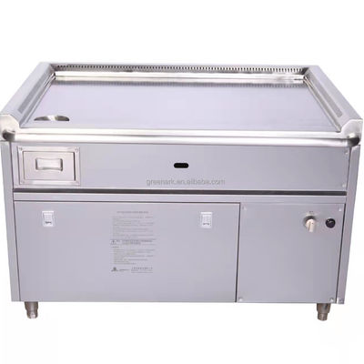 acheter Rectangular Teppanyaki Grill Table with 20mm Thick Heating Plate and 600x400mm Cook Area fabrication en ligne