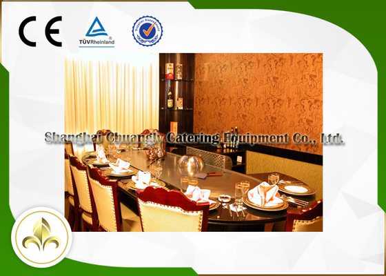 Configuration de base Teppanyaki de gril de 10 Seat de gauffreuse japonaise d'intérieur ovale de Tableau