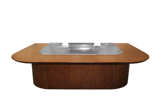 Grill Teppanyaki électrique voûté / Table Teppanyaki en acier inoxydable 304