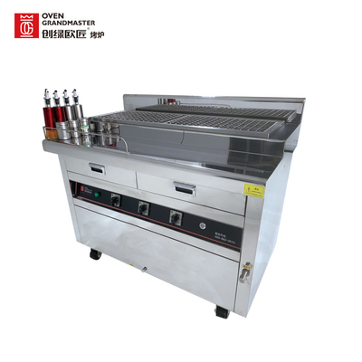 Vitesse superbe commerciale électrique du four 220V 15KW de grils de barbecue
