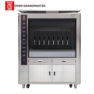Les poissons à une seule couche grillent la machine électrique de gril de la grille 380V de la machine huit