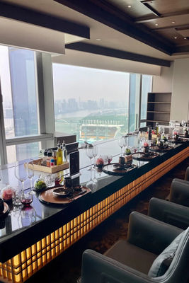 Grillette à table en forme de rectangle Teppanyaki