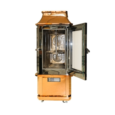 Gril électrique Oven Lamb Rotisserie Equipment 17kw 380v d'agneau de commande numérique