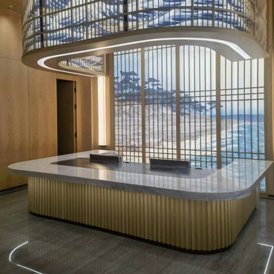 8KW à l'étage induction Teppanyaki Grill Table Grill commercial