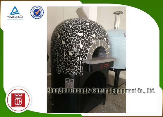 Pizza commerciale Oven Gas Heating For Indoor de l'Italie de couvercle rond, extérieur