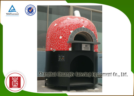 Pizza italienne Oven Gas Heating Locking Moisture de saveur napolitaine en dehors de four de pizza