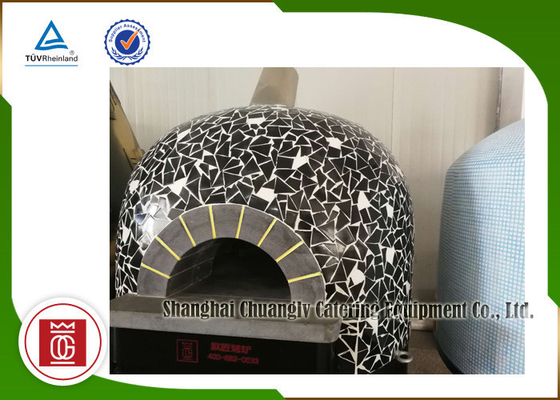 Restaurant traditionnel de Lava Rock Italy Brick Pizza Oven Gas Heating Pizza Oven