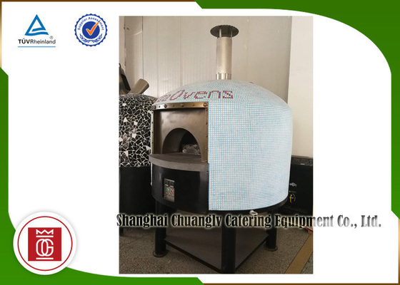 Lava Rock Material Italy Pizza Oven Gas ou four professionnel de chauffage en bois de pizza