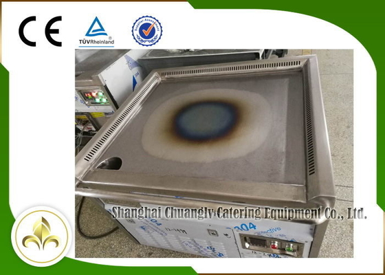 Tube électrique Heater Fume Upper Teppanyaki de Tableau japonais de gril d'acier inoxydable
