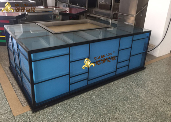 Tableau japonais de gril de Teppanyaki de chauffage électrique de 1200mm pour l'hôtel/restaurant
