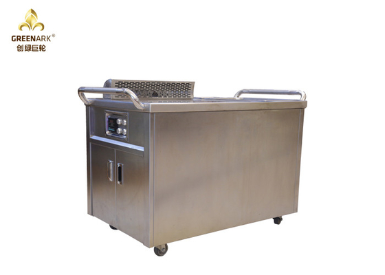 Vapeur électrostatique de Teppanyaki d'induction de Tableau mobile de gril en bas de l'épuisement