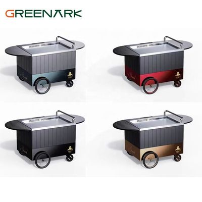 Grille mobile Teppanyaki de 5 kW 220V/380V pour les restaurants 1640x910mm