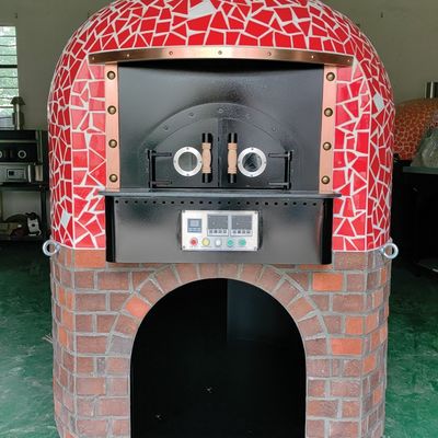 Four à pizza personnalisé en pierre volcanique 500-600℃ avec 15kw de puissance