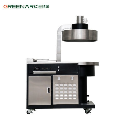 Grille à charbon électrique en acier inoxydable professionnel 304 à double mode 10 kW pour barbecue commercial