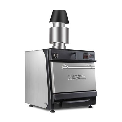 Grill et four à charbon à gril commercial avec construction en acier inoxydable 304, utilisation multifonctionnelle et température de cuisson de 300 à 600 °C