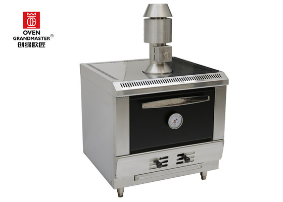 Le barbecue commercial de restaurant grille le chauffage de charbon de bois avec la petite cheminée 800mm