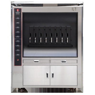 Poissons de chauffage électriques Oven With des poissons 20KW de machine à une seule couche de gril les 8 espaces
