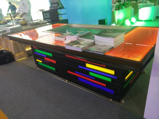 Tableau commercial de gril de Teppanyaki pour la cuisine 8KW de restaurant d'hôtel