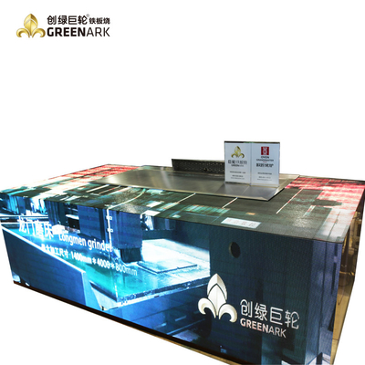 Bifteck commercial multifonctionnel Teppanyaki 380V de gril de cuisine