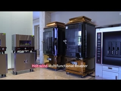 Machine à vents chauds pour le rôti du canard Multifonctionna Roaster avec porte vitrée Four Nettoyage automatique